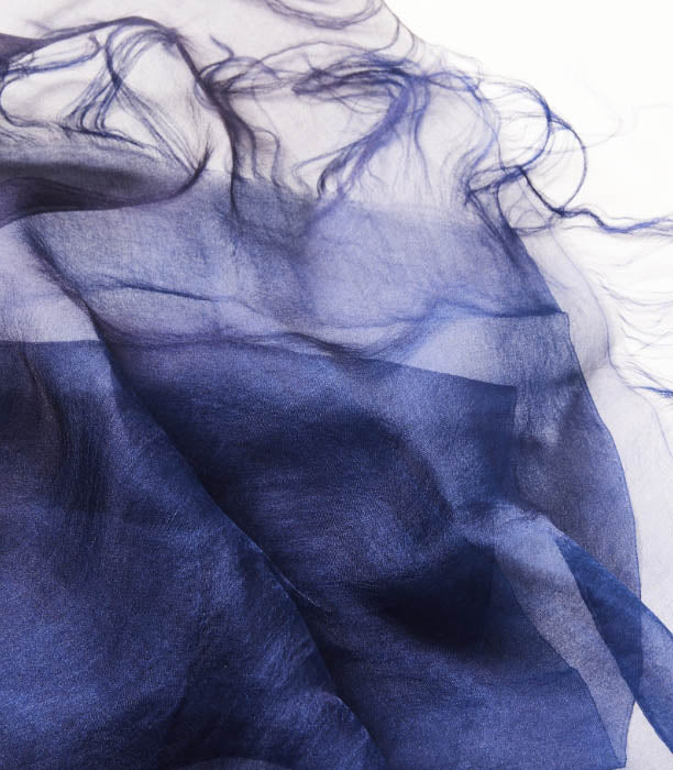 Ai+ Japan Blue Organza Shawl